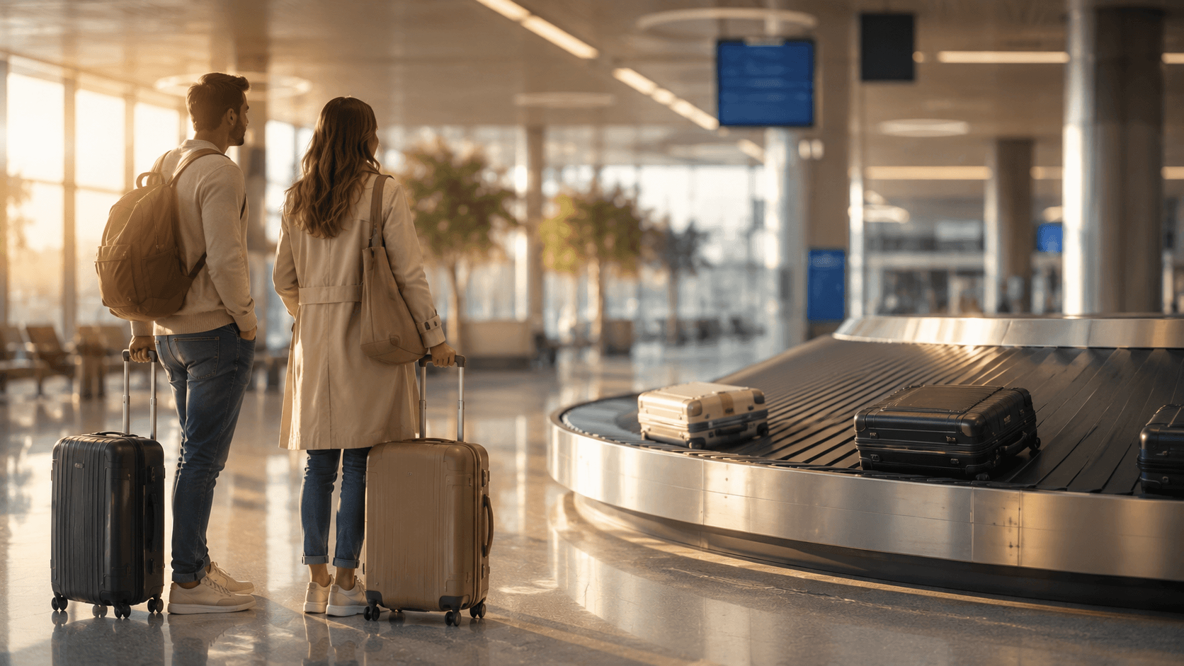 Bagages retardés à l'aéroport