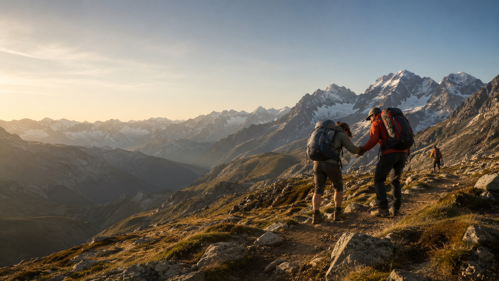 Trekking en haute montagne