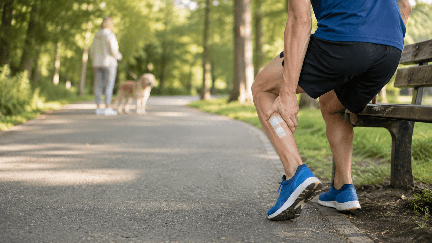 Verletzung beim Joggen